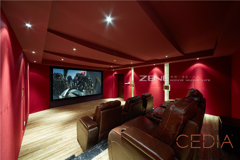 燕西台—荣获2014CEDIA亚太区BEST HOME THEATRE