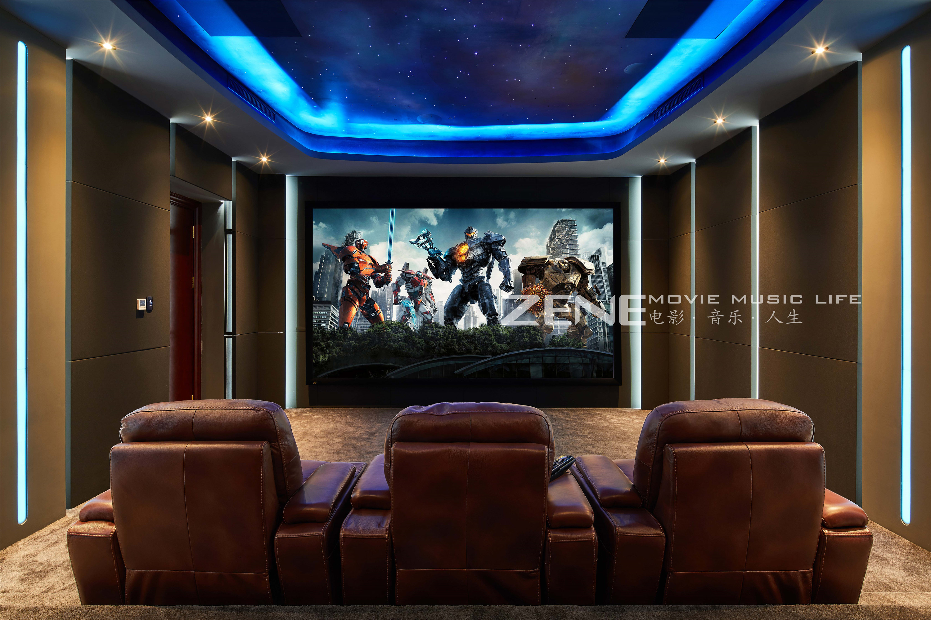 西集会所—荣获2018CEDIA亚太区Best Home Cinema