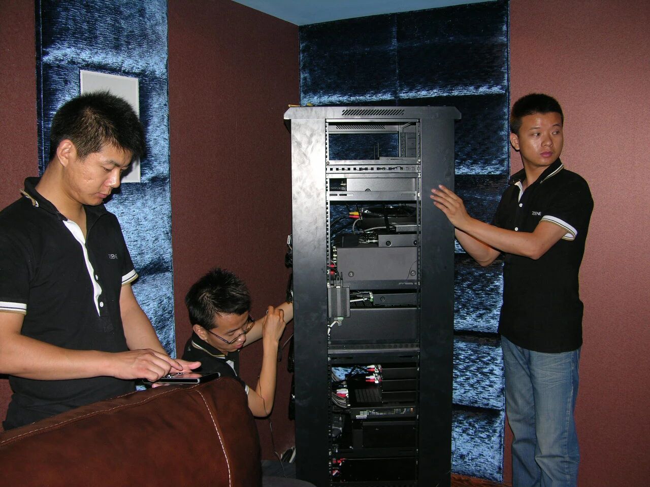 2009 者尼现场安装